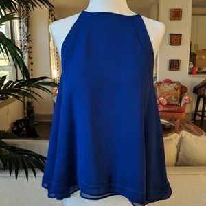 Zara Sleeveless Halter Blouse